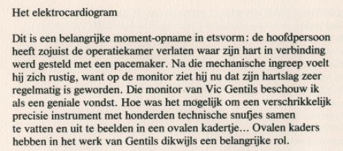 Kunstenaar Vic Gentils, Ets uit 1981
