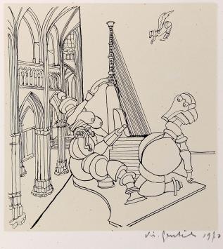 De Belgische kunstenaar Vic Gentils