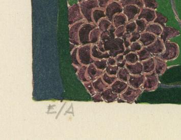 Kunstwerkje uit 1974 op papier van Vic Gentils kopen