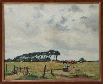 Landschgap van de kunstenaar Victor de Groux kopen