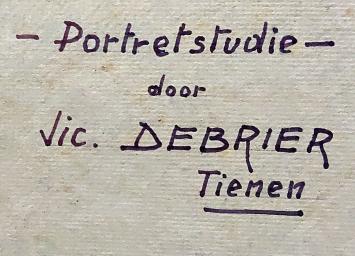 Pastel, Portretstudie