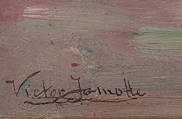 Bomen en knotwilgen in een landschap