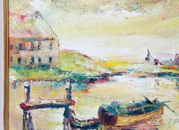 De sloep in het water 1981