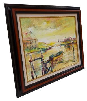 De sloep in het water 1981