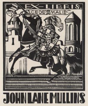 Kunstwerk, ex libris van Victor Stuyvaert kopen