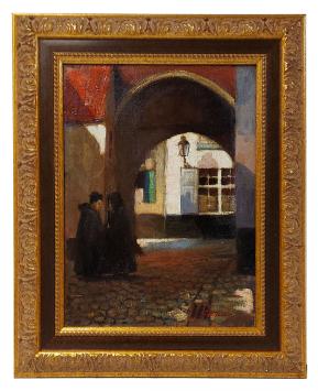 Olieverschilderij van Virginie Cokelberghs