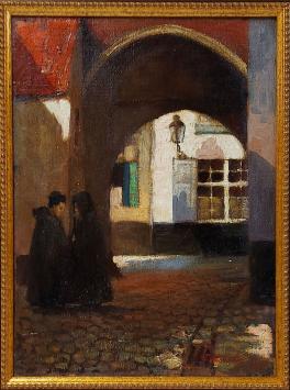 Mechelse kunstenares Virginie Cokelberghs met een kunstwerk