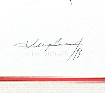 De kunstenaar Vital Muylaert uit Hamme