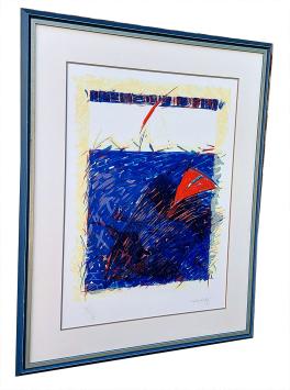 Abstractie blauw Xc 1993 1/35