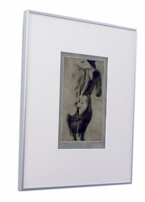 Ets Naakte vrouw Dirk Henri Peereboom Voller