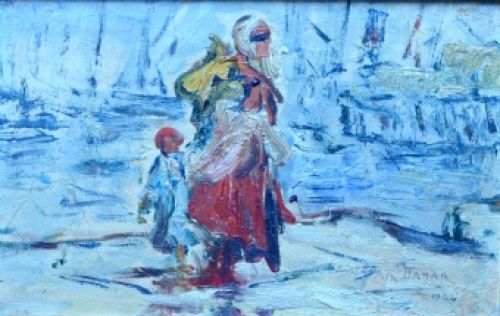 Painting from the Belgian painter Armand Jamar