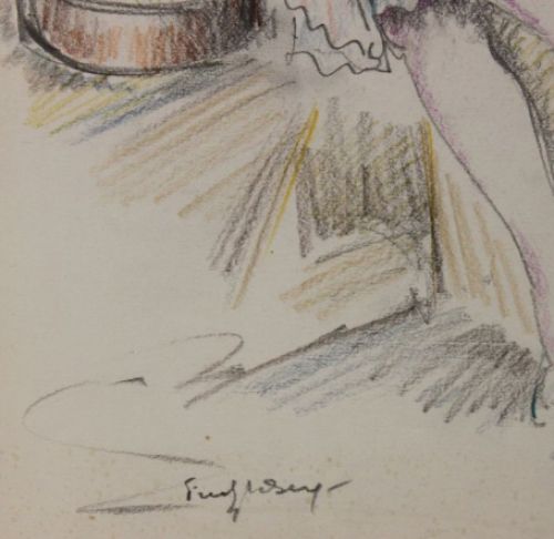 Schilderijtje van Freek van den Berg