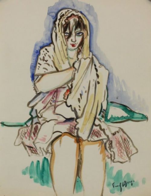 Schilderij van Nederlandse kunstschilder Freek van den Berg
