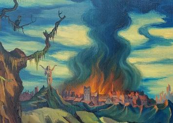 Belgische kunstschilder Virgile Van Malder