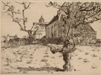 De tuin van de abdij hof ter Duinen
