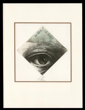 Walter Brems, een ex libris voor j. de belder