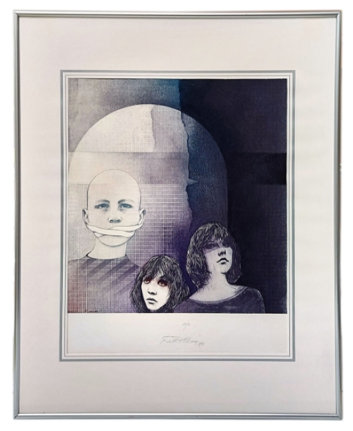 Ets van de  Belgische kunstenaar Walter Brems kopen