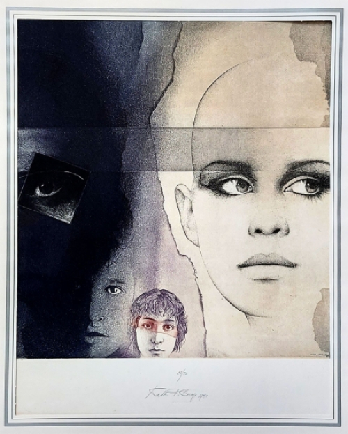 Grafiek van de Belgische kunstenaar Walter F. Brems