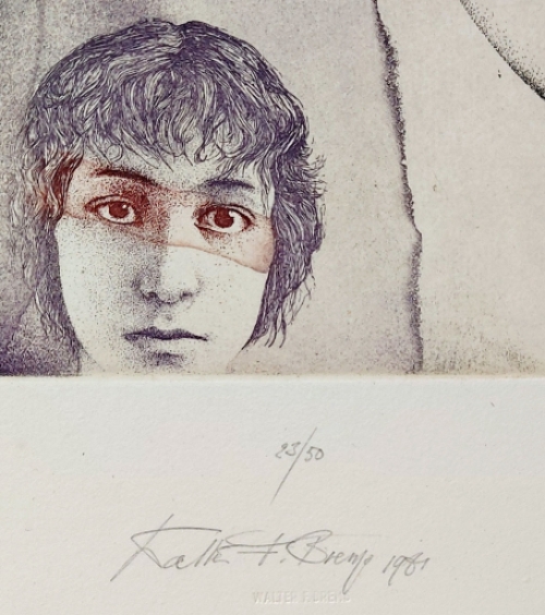 Belgische kunstenaar Walter F. Brems