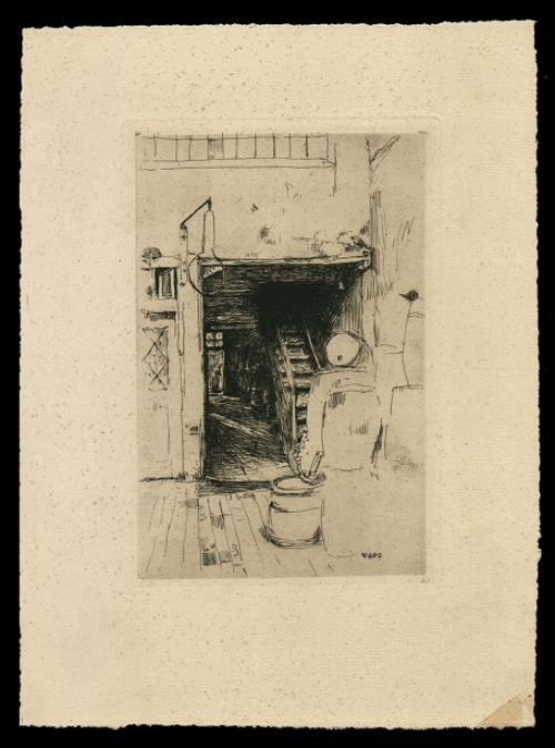 Ets van Walter Vaes kopen, interieur ets