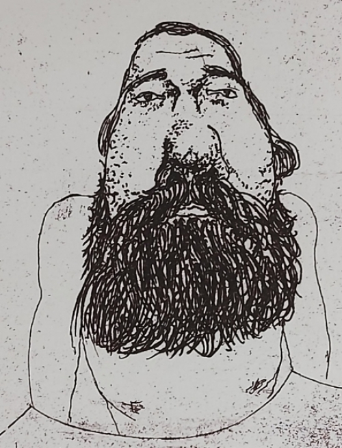 Ets van de Belgische kunstenaar Walter Goossens