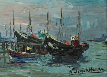Klein schilderij van Walter Jonckheere