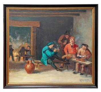 Kunstwerk van de Belgische kunstenaar Walter Jonckheere
