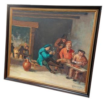 Kunstwerk naar A. Brouwer van Walter Jonckheere