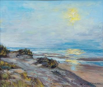 De Belgische schilder Walter Jonckheere