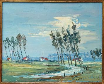 Een klein landschapje van Walter Jonckheere kopen