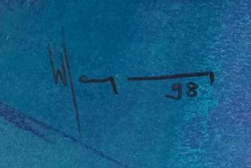 Gemengde techniek van de Belgische kunstenaar Walter Seys kopen