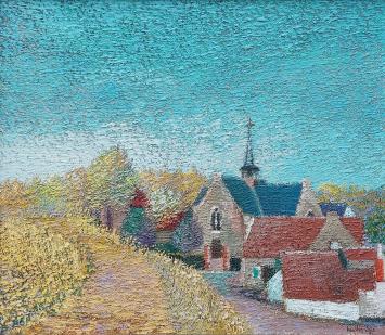 Olieverfschilderij van schilderij van Walter Sys kopen