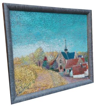 De weg naar het dorp 1971