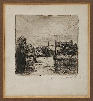 Walter Vaes Belgische kunstenaar met een grafisch kunstwerk