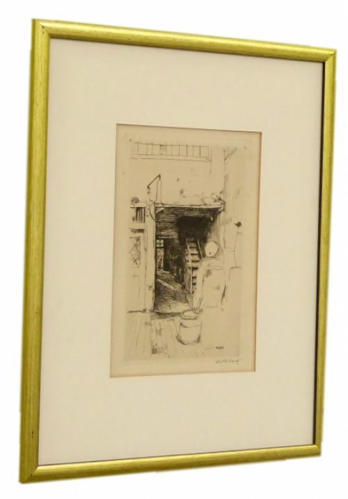 Vlaamse etser Walter Vaes, Belgische kunstenaar