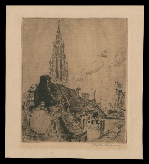 Ets van de Belgische etser Walter Vaes kopen