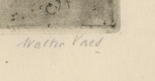 ets van Belgische kunstenaar Walter Vaes