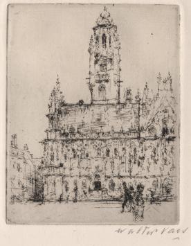 Ets, stadhuis Middelburg van Walter Vaes, Belgische kunstenaar