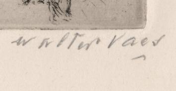 Kunstwerkjes op papier van Walter Vaes kopen