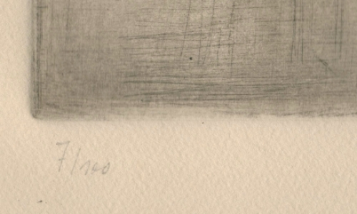 Stilleven met schelp, vis en peer 7/100