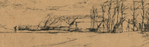 Artist belge Walter Vaes avec gravure