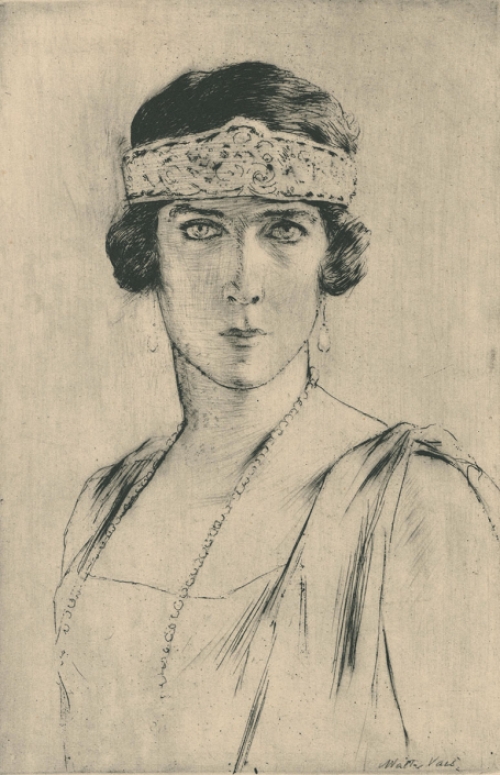 Grafisch werk van Walter Vaes, Koningin Astrid