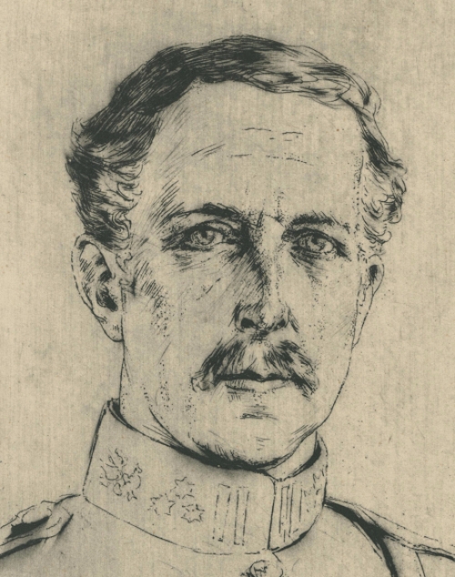 Grafisch werk van Walter Vaes, koning Leopold III