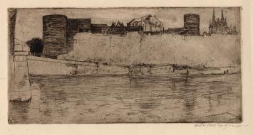 Walter Vaes Belgische kunstenaar met een grafisch kunstwerk