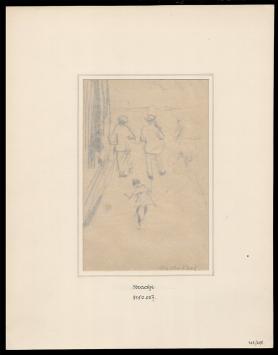 Tekening van de Antwerpse kunstenaar Walter Vaes kopen