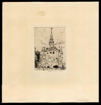 Walter Vaes Belgische kunstenaar met een grafisch werk