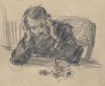 Zelfportret van de kunstenaar Walter Vaes kopen