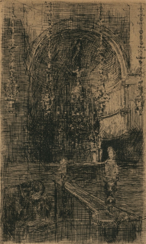 Artist belge Walter Vaes avec gravure