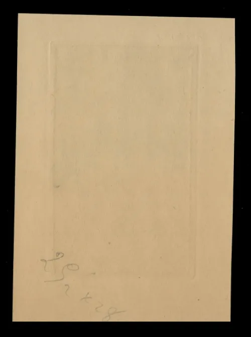 Acheter une petite gravure signée de Walter Vaes