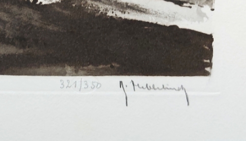 Roger Hebbelinck, Belgische etser en lithograaf